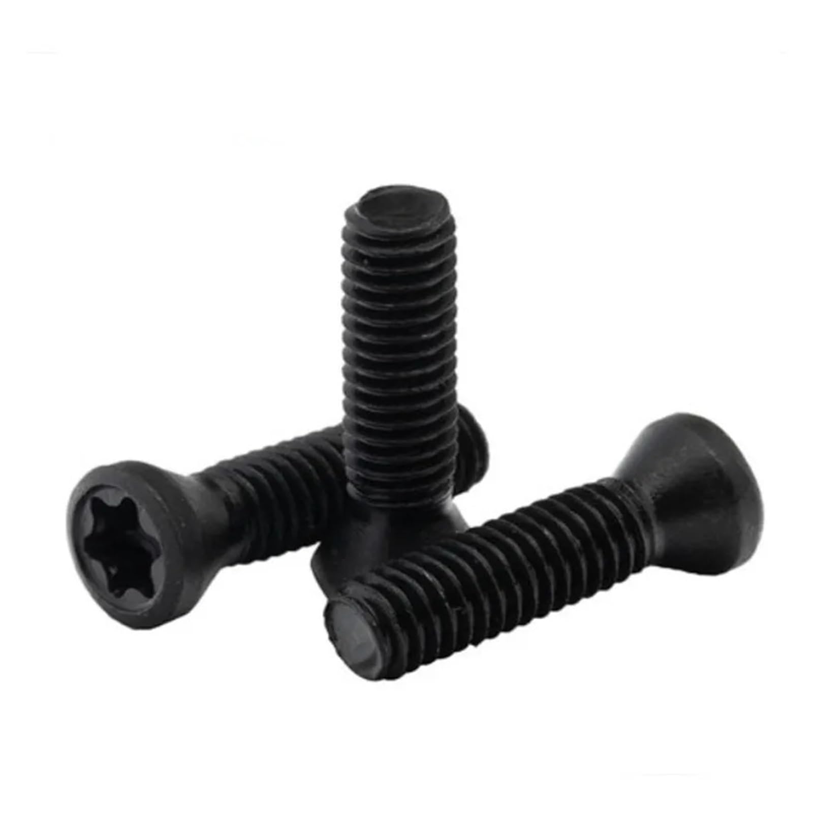 50 Stück CNC-Einsatz-Torx-Schraube aus legiertem Stahl der Güteklasse 12,9 M1,6 M1,8 M2 m2,2 M2,5 M3 M4 M4,5 M5 m6 for Ersetzen von Hartmetalleinsätzen(M4x8)