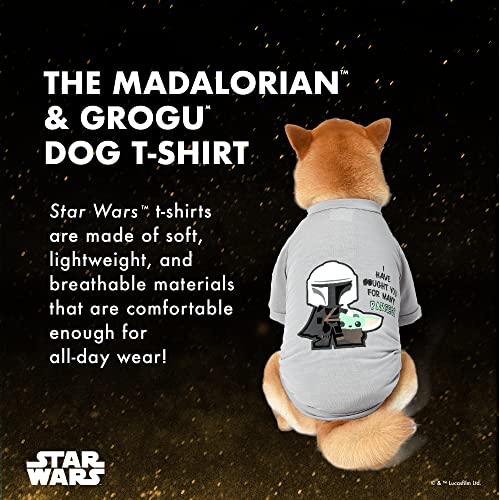 Star Wars For Pets The Mandalorian Dog T-Shirt, Medium (M) | The Mandalorian & Grogu Tee Shirt For Dogs | Pet Apparel, The Mandalorian Tee For Dogs, Cute Dog Shirt #TOP2
