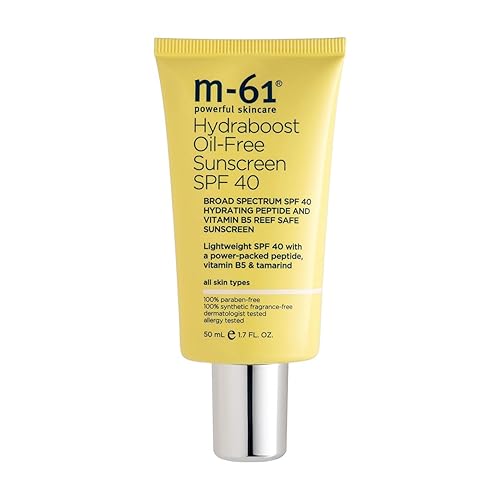 Miniatura 1 de m-61 Hydraboost - Protector solar sin aceite SPF 40 | FPS 40 ligero, sin aceite con un péptido lleno de energía, vitamina B5, tamarindo, 1.7 onzas