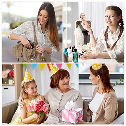 10 Pcs Inspirational Compact Mirror Sometimes You Forget You're Awesome Appreciation Thank You Gifts For Women Employee Coworker Friends Gift Magnifying Pocket Mirror (Rose Gold) #TOP6