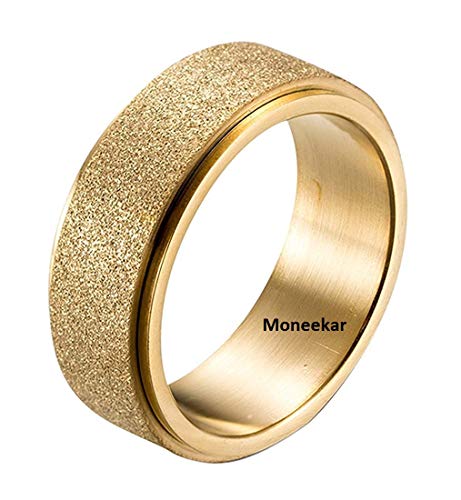 Image of Moneekar Jewels 18k Stainless Steel Ring for Men and Women