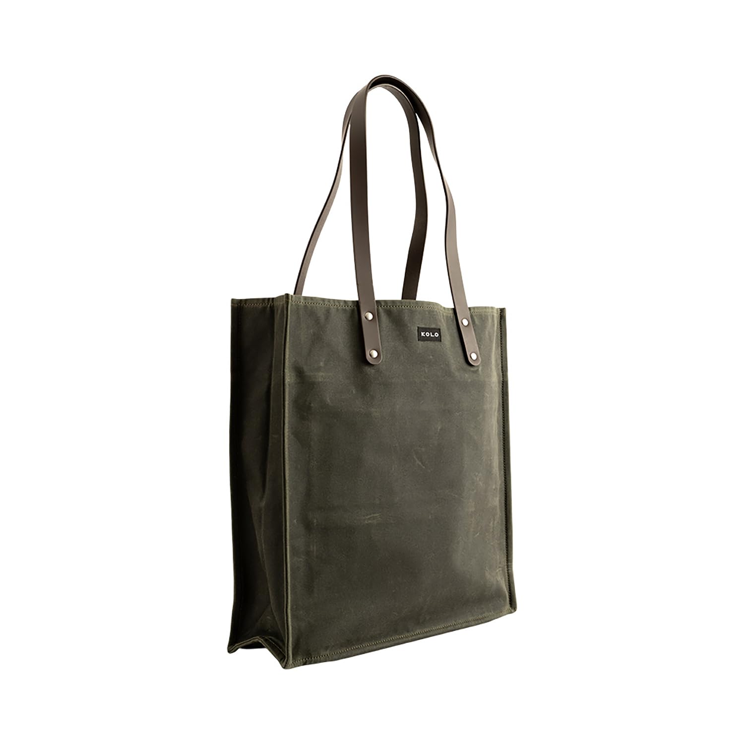 Kolo Mercato Weatherproof Tote Bag 100 Organic Cotton Canvas Ideal for Travel