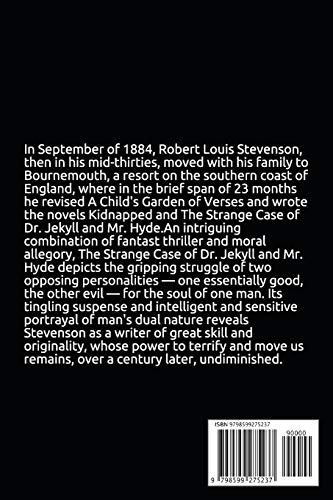 Strange Case of Dr Jekyll and Mr Hyde