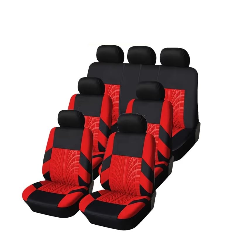 Housses de siège auto pour protéger la sellerie, tissu polyester universel Style Track