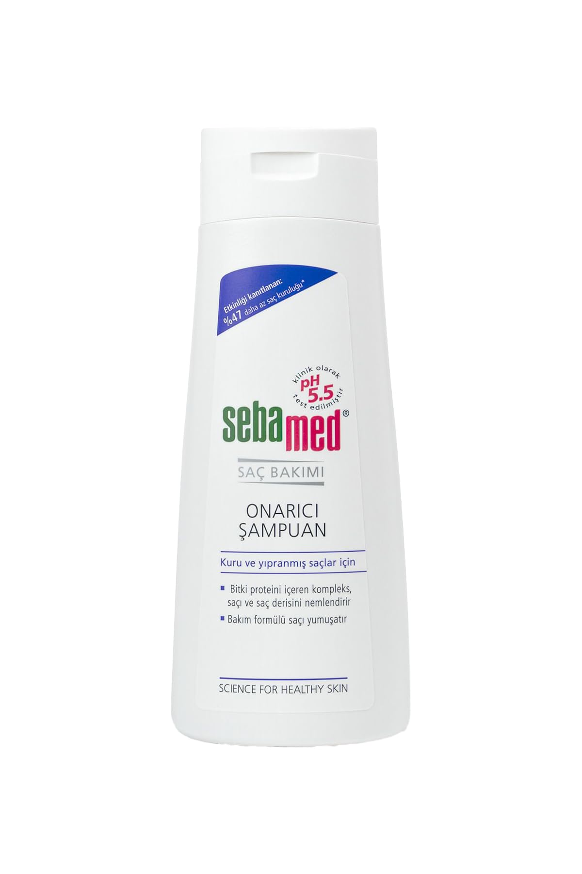Sebamed Kuru ve Yıpranmış Saçlar İçin Nemlendirici Etkili Onarım Şampuanı 200 ml
