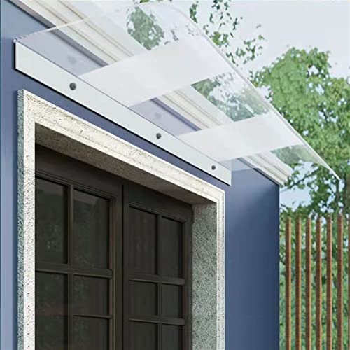 Toldo de policarbonato para ventana y puerta exterior con panel hueco 1