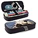 Produktbild Eine schöne Otter Leder Bleistift Etui Tasche Reißverschluss Bleistift Etui Box Schulmaterial, große Kapazität Briefpapier Box