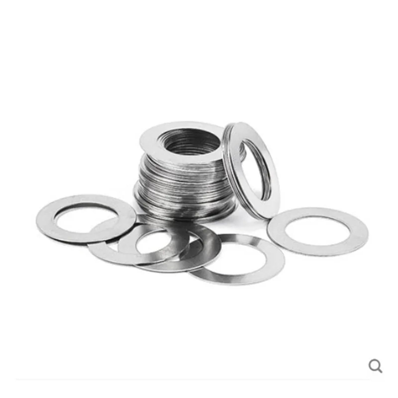 10-100pcs Thickness 0.5mm M3-M20 Stainless Steel Flat Washer Ultra Thin Gasket High Precision Adjusting Gasket Thin Shim SUS304(17x24x0.5 (20pcs))