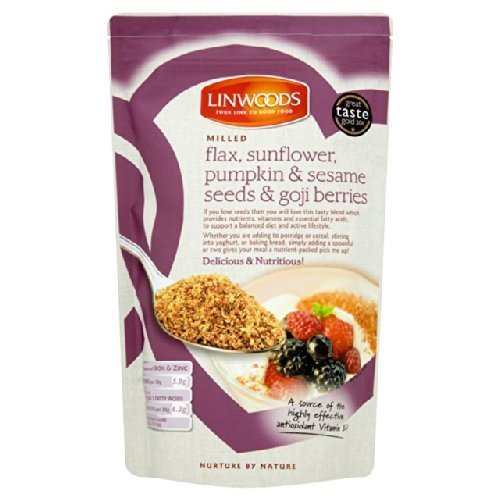 Linwoods Milled, Flaxseed, Sunflower, Pumpkin, Sesame Seeds & Goji Berries - 425g
