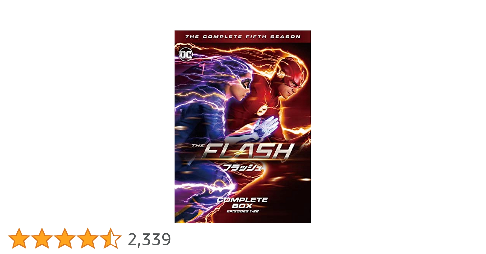 THE FLASH / フラッシュ 5thシーズン DVD コンプリート・ボックス(5枚組) Amazon.co.jp: Flashpoint: The Fifth Season [DVD] : DVD