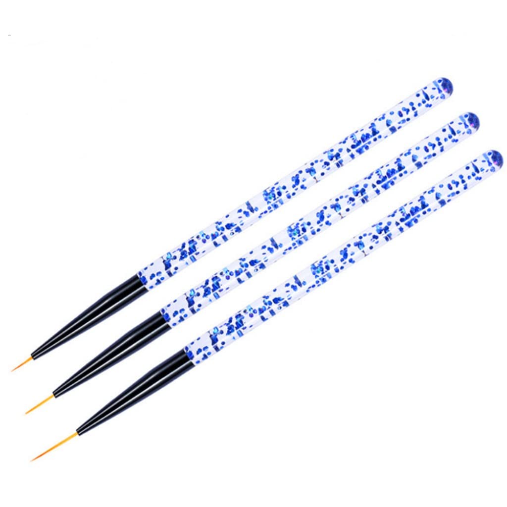 Nail Art Acrylic Manicure Brush Superfine Stripe Thin Nails Line Brushes(E)