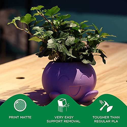 Polymaker 70820 PolyTerra PLA Filament PLA geringerer Kunststoffgehalt 1.75mm 1000g Schwarz (matt) 1 - Image 4