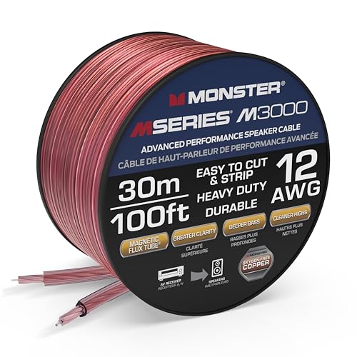 送料無料　monster cable 100 Amazon | モンスター(Monster) スピーカーケーブル 14ゲージ 1巻