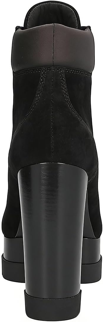 FOWT Women Round Toe Lace up Ankle Boots Platform Ultra High Heel Short Boots Elegant Party Prom Club Booties Size 4-16 US