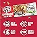 Lenny & Larry's Cookie-fied BIG BAR – Chocolate Chip Cookie Dough Vegan Protein Bars 12x90g – Healthy Snacks, 24g Plant Protein & 10g Prebiotic Fiber – Gluten free Power Bar, Keto Friendly & Vegan