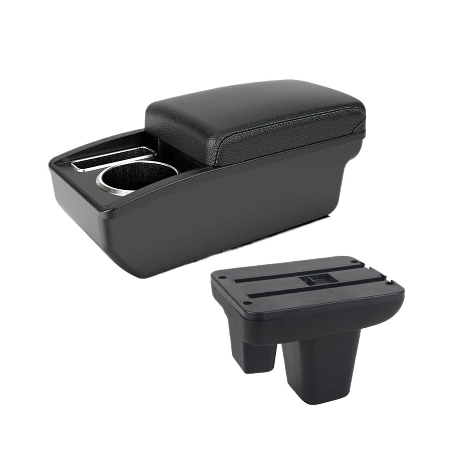 UMDJJU For MG3 For Armrest Box Car Central Storage Interior Modification Charging Supplies Right Driver Car Centre Console Armrest Box(A3 Black white NOUSB)