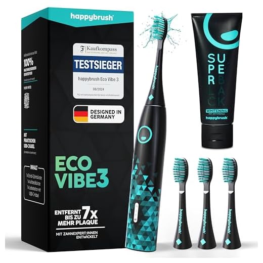 Seeking Submission: A Femdom Erotica Anthology (English Edition) 4 happybrush® Elektrische Schall-Zahnbürste Eco VIBE 3 - Nachhaltige Zahnbürste mit 6 Wochen Power-Akku inkl. 3 Aufsteckbürsten und Zahnpasta - Schwarz/Mint