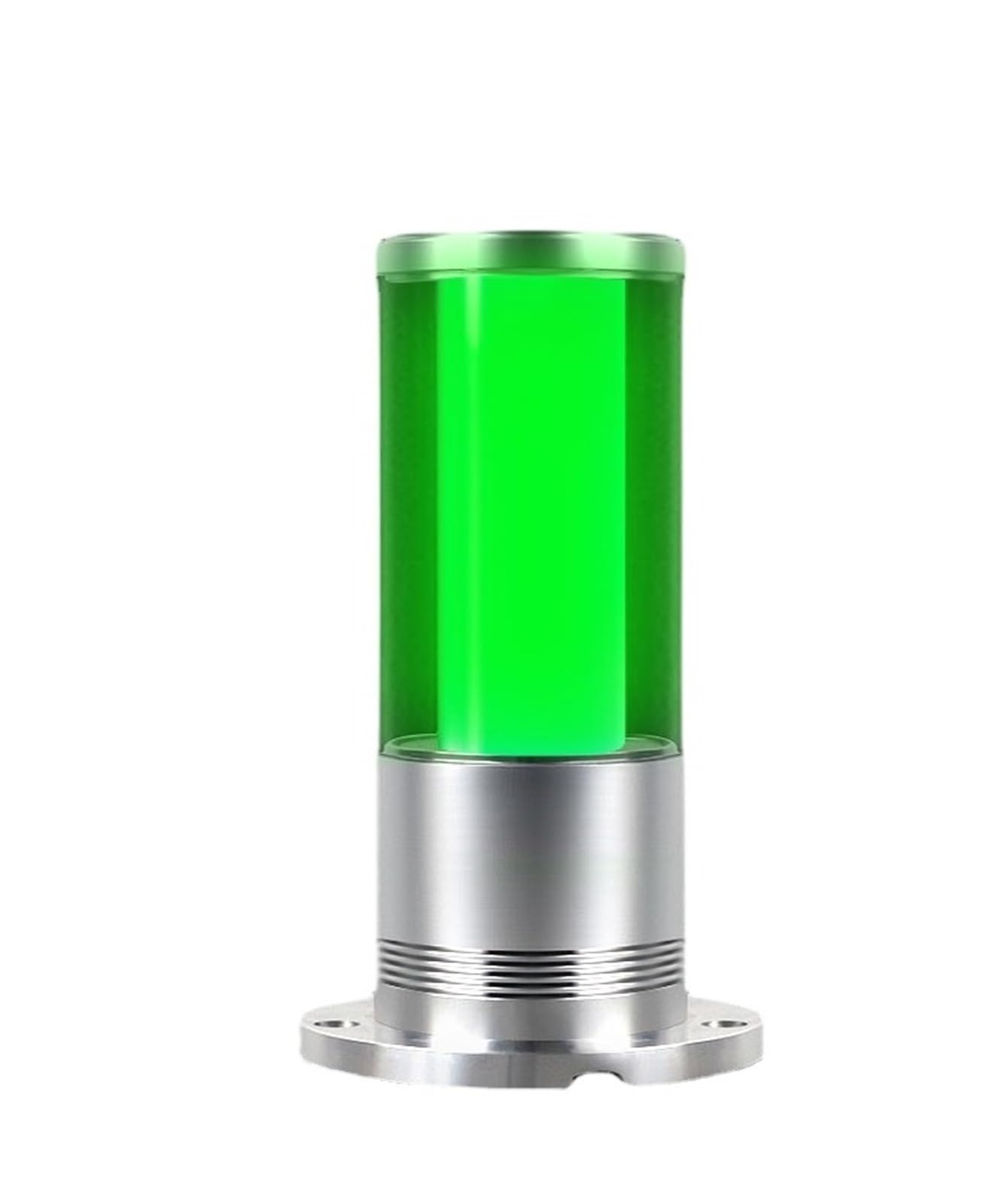Tricolor w 1-warstwowej akustyczno-optycznej wieży sygnałowej światło aluminiowy alarm 24 V LED cylindryczna maszyna ostrzegawcza światło dla przemysłu (12 V jasny brzęczyk)