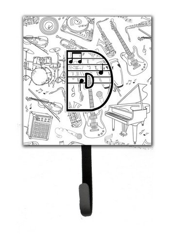 Letter D Musical Note Letters Leash & Key Holder