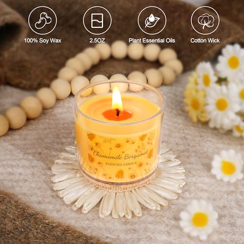 Fall Candles Bulk, 12 Pack Scented Candles for Home, Candle Set for Women, Small Soy Candles Scent of Pumpkin Vanilla Caramel Lavender, Mini Candle Gift Set for Birthday Halloween Christmas Birthday - Image 6