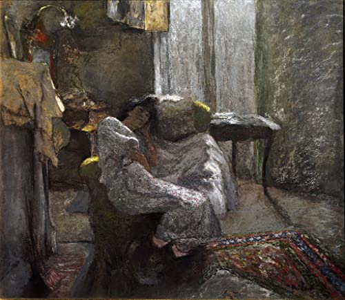 Art Tableau Portrait de Madame Hessel Vuillard Impression d'Art Décoration 60x90