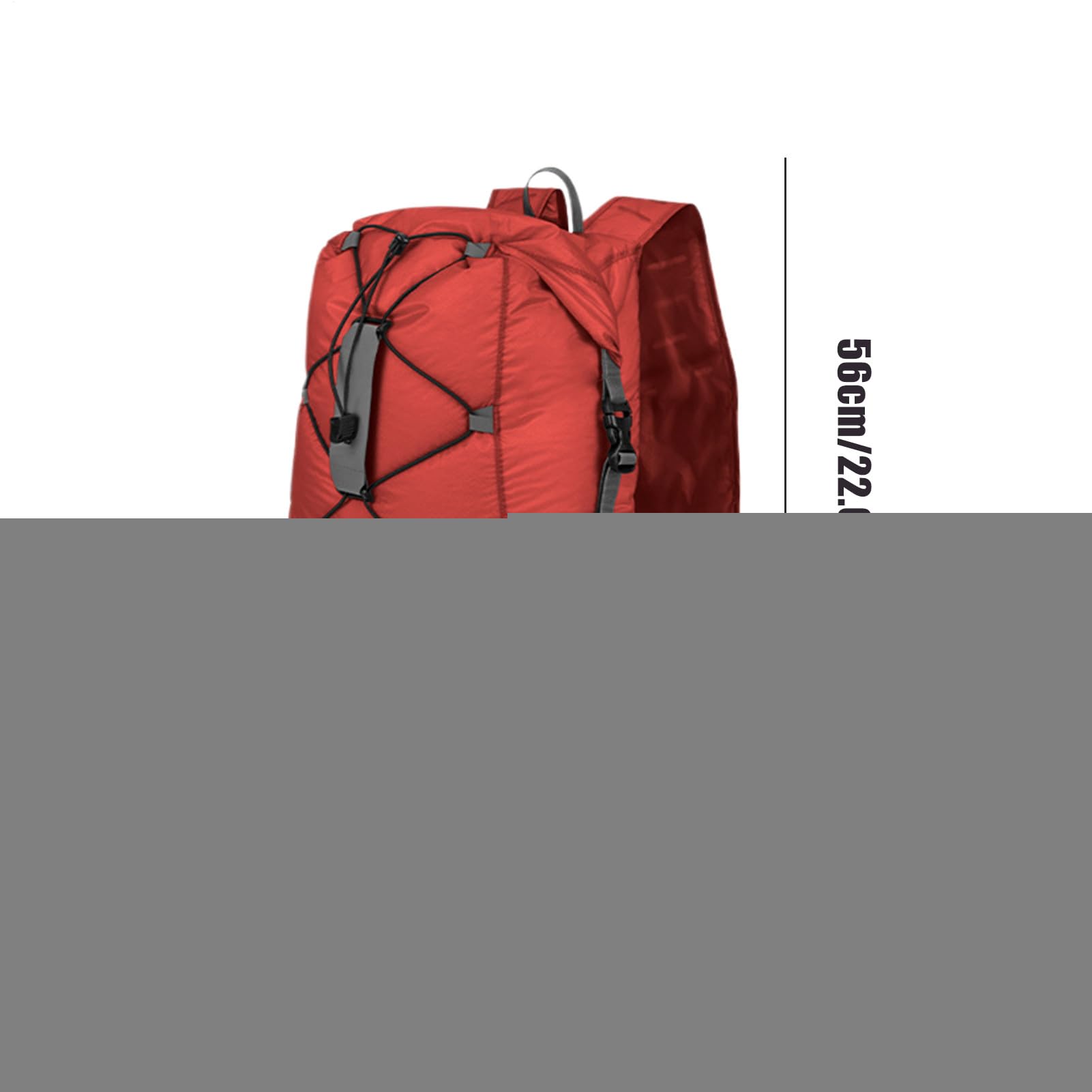 Zaino Da Trekking Per Uomini Pieghevole con Custodia da Spalla | Zaino da Viaggio Leggero Borsa Outdoor Per Uomini E Donne Attività All'aperto Pesca Viaggio Trekking Arrampicata Sport Corsa