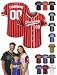 Custom Pinstripe Baseball Jersey Hipster Hip Hop Sports Shirts Personalized Teamname Name Number Logo for Sports Uniform, Fanm Gifts, Men Women Youth, Red & White Jerseys