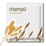 Agradable fragancia GPQ - Champú NATUR Amenities para Hotel en sobre monodosis 8gr. x 400 Und.