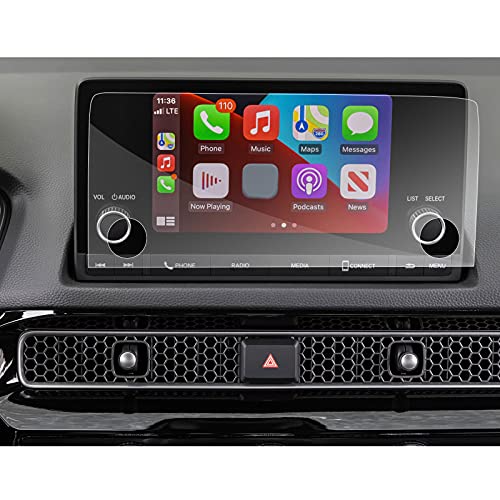 SXCY for 2022 Civic 7 Inch Screen Protector Foils Touch Screen Plastic Protective Film for 11th Gen Civic GPS Stereo Navigation Display Screen Cover Anti Scratch HD Clear (2 Packs)