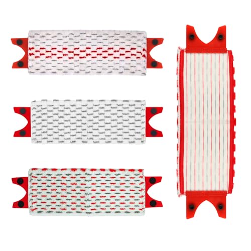 3 Pz per Vileda Panno Ricambio, Copertura di Ricambio per Vileda Ultramax Mop, Coperture di Ricambio in Microfibra per Vileda Ultramax,Straccio di Ricambio per Vileda O-Cedar, per Tutti i Pavimenti