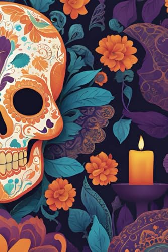 Day of the Dead Lined Journal
