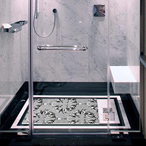 Tapis de bain lavable 40 x 70 cm avec ventouses de sécurité