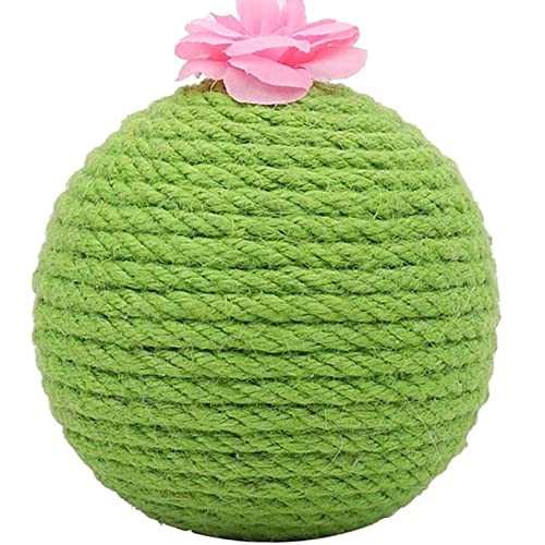 KKcare Brinquedo de gato Brinquedo de bola de gato para gatos internos, Catnip interno, sisal natura