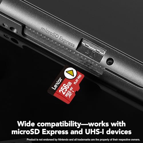 Lexar 256GB Play PRO microSD Expressカード UHS-I C10 U3 V30 (LMSXPS0256G-BNNNU) の商品画像 5