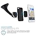 Naztech MagBuddy Magnetic Phone Car Mount, Black, Compatible with iPhone and Android, Offers Strong Grip and Convenient Single-Handed Use