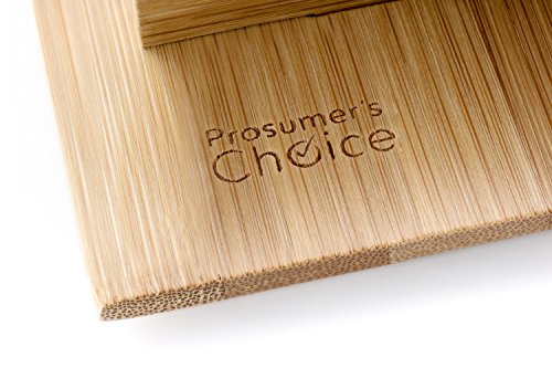 Prosumer's Choice Bamboo Cell Phone Charging Stations | Charging Stand For Mobiles, Tablets, Smartphones, Ipads | Desk Organizer| Docking Station | Desk/Floor Cord Cover | Cell Phone Accessories #TOP5