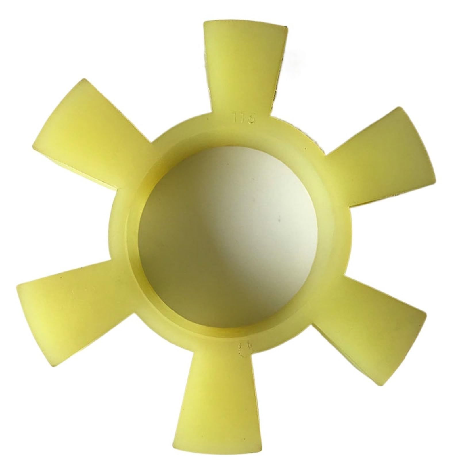 10 piezas de almohadilla de poliuretano tipo T, anillo elástico hexagonal, cojín de acoplamiento for bomba de agua, almohadilla for rueda, bloque elástico de goma Eje ajustable(T108)