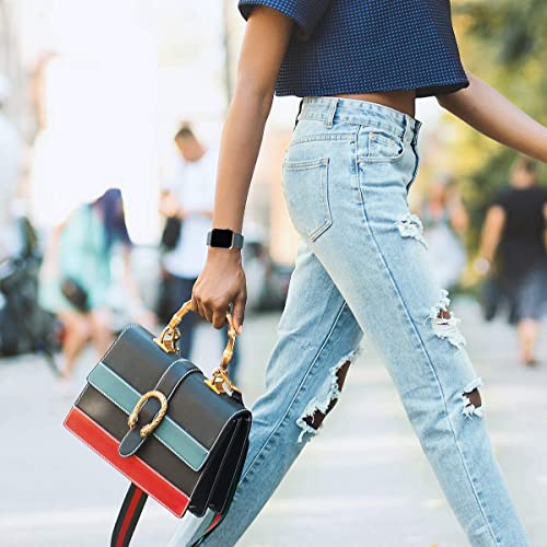 Image of MINX Smart Watch Strap Compatible for Apple Watch Band 38mm / 40mm / 41mm / 42mm / 44mm / 45mm / 49mm Series 9 /8 / 7 /6 / 5 /4 / 3 /2 / 1 SE Soft Silicone (Combo Packs)