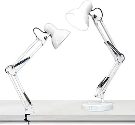 Luminaria Pixar Articulada Abajur de Mesa Garra e Base Branca