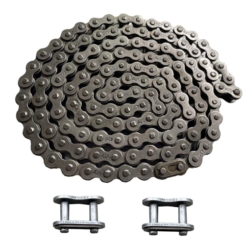 image for Generic 420 Motorcycle chain 132 links suitable for 50 70 90 110 125cc