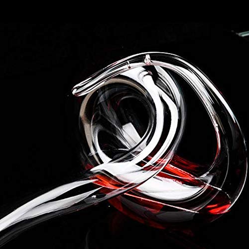 CJTMY Déconteur de Verre Creative Snake en Forme de Serpent de série 1.1 / 2L Distributeur de vin de vin Flagon Hotel Bar Home Cuisine Decoration Fournitures (Size : 1150ml) - Image 6