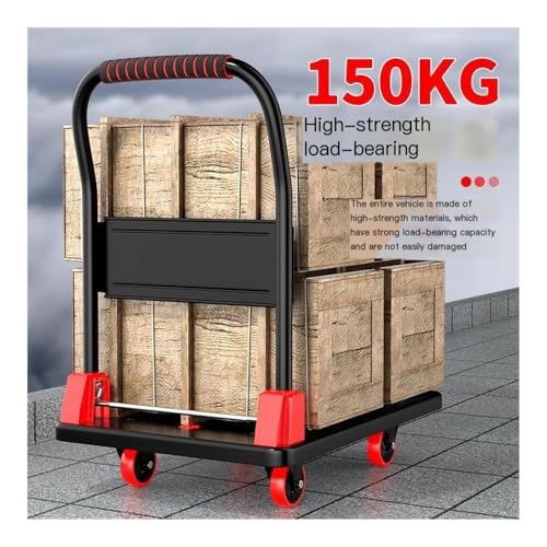 Carretilla resistente de mano 1000 lbs con ruedas bloqueables miniatura 3