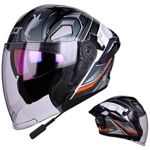 艶消し黒 虹色の赤シールド フルフェイスヘルメット XXL システム 艶消し黒 虹色の赤シールド フルフェイスヘルメット XXL システム