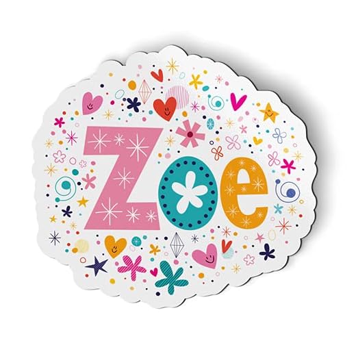 GT Graphics Express Zoe Girl Name Cute Kid Lunchbox - 5.5" Magnet for Car Locker Refrigerator