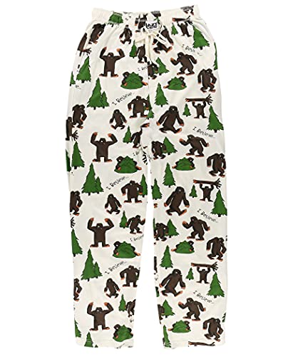 Lazy One Pajama Pants For Men, Men's Separate Bottoms, Lounge Pants, Funny, Humorous, Sasquatch (I Believe Bigfoot, Large) #TOP2