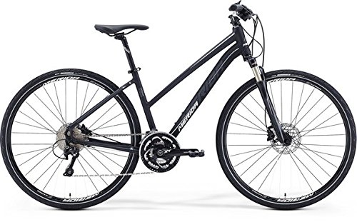 MERIDA CROSSWAY XT Edition 28 pollici Cross Bike da donna nero opaco (2016), Unisex, 54