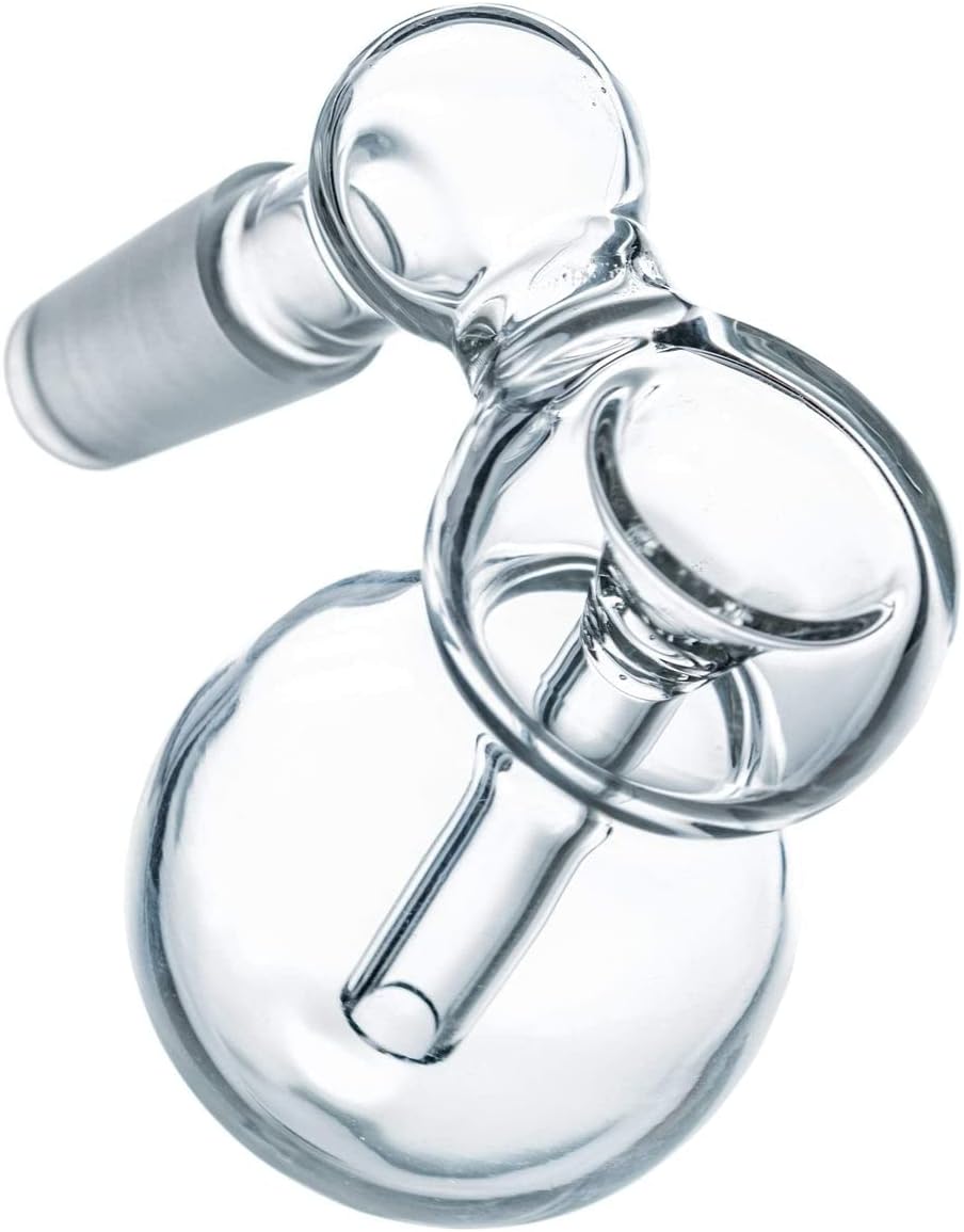 Inara Creation 14.4 mm Male Ashcatcher for Glass Bong/Water Pipe (14.4 Male Ashcatcher)