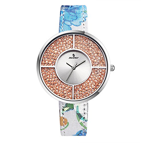 Montre bracelet strass rouge pour femme, l'accessoire idéal des soirées élégantes