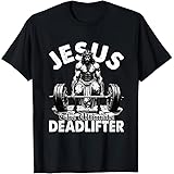 Photo Gallery jesus the ultimeate deadlifter maglietta, jesus t-shirt, christian shirts, unisex, nero , xl Photo Gallery jesus the ultimeate deadlifter maglietta, jesus t-shirt, christian shirts, unisex, nero , xl