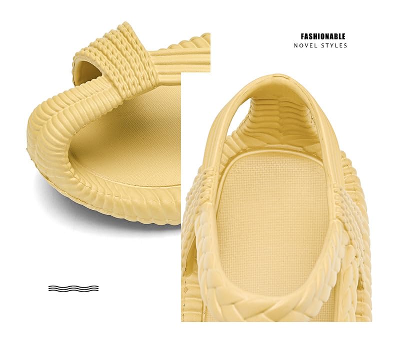 Grass Resistant Woven Shoes for Men Women Beach EVA Sandals Lightweight Outdoor Travel Summer Slippers3